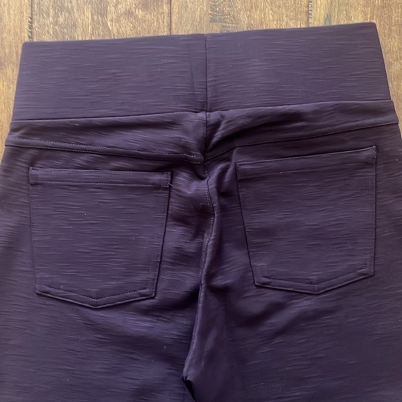 Matty M High Rise Pinte Leggings Dark Wine Size XS New With Tag - Picture 10 of 10